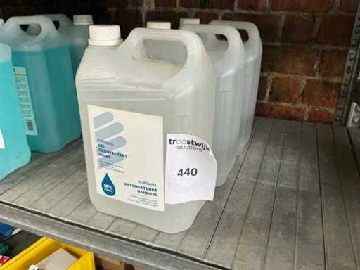 Gel désinfectant Kursaal 5L (3x)