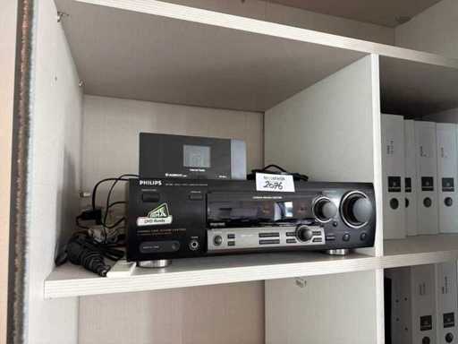 Philips FR760 surround receiver met Albrecht DR460C internetradio