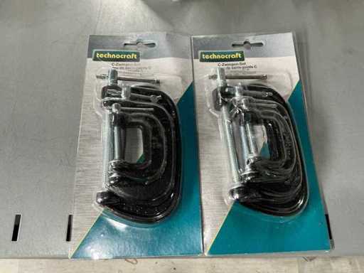 Zestaw zacisków kleju Technocraft C (2x)