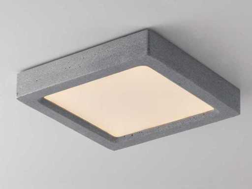 3 x Intec Led Rock Ceiling Lamp