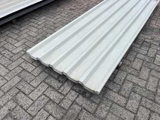 Roof sheets 250x110cm 35 pieces 96m2 new unused