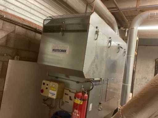 2006 Höcker Polytechnik Vacummobil EA300-7A Sistem de extragere a filtrului cu presă brichetă