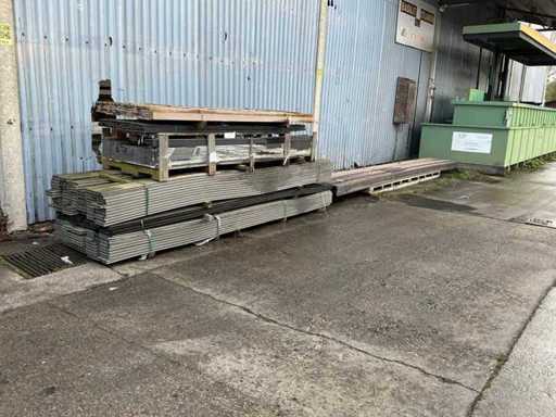 Batch of composite decking