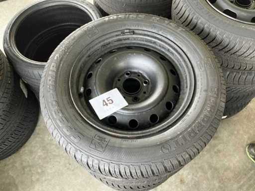 Band op velg Citroën C3 (4x)