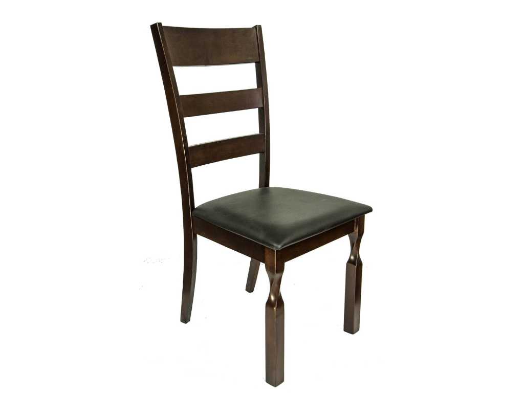 2 fauteuils de la série Stella - Chaise Cappuccino - Gastrodiscount