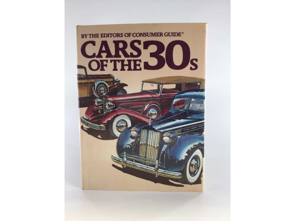 Koffietafelboek Auto's van de jaren '30/Auto Themaboek