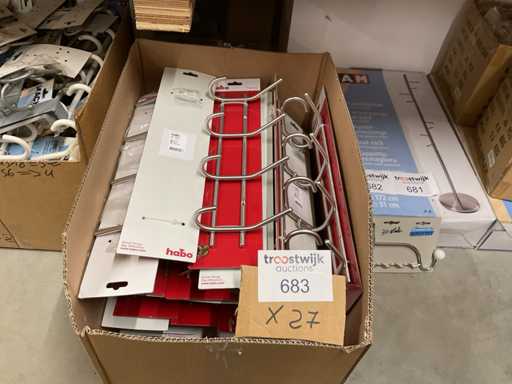 27 attacabri da parete