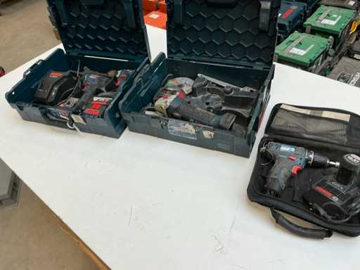 Bosch Akkuloses Werkzeug (4x)