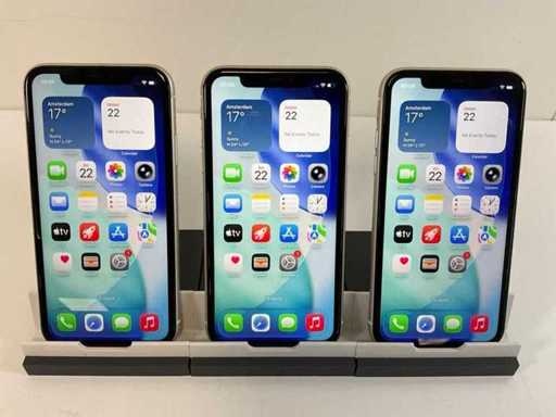Apple iPhone 11 - 64GB - Alb (3x)