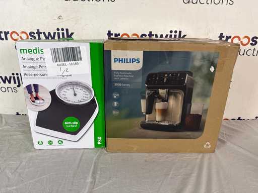 medisana PSD - Analoge Personenweegschaal | Espressomachine Series 5500 - EP5543/91