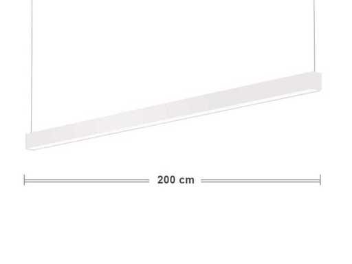 2 x Sub 200 LED design pendel armatuur wit