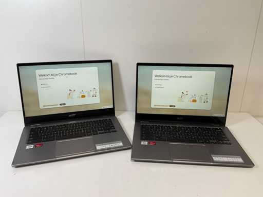 Acer CP514-1W 13.5", AMD Athlon Silver 3050C, 8 GB RAM, 64 GB SSD TouchScreen ChromeBooks (2x)