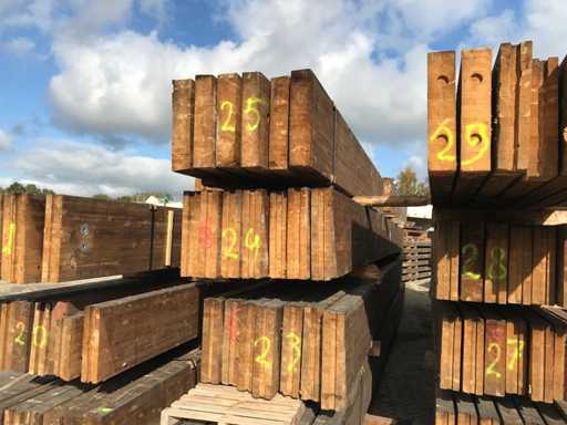 Wooden trusses 13.5x55x1060cm (6x)