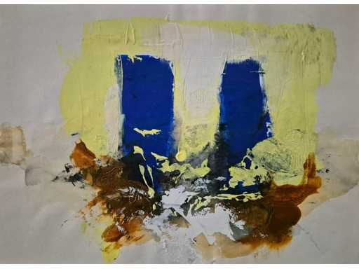 Acrilico su carta Hans van Horck