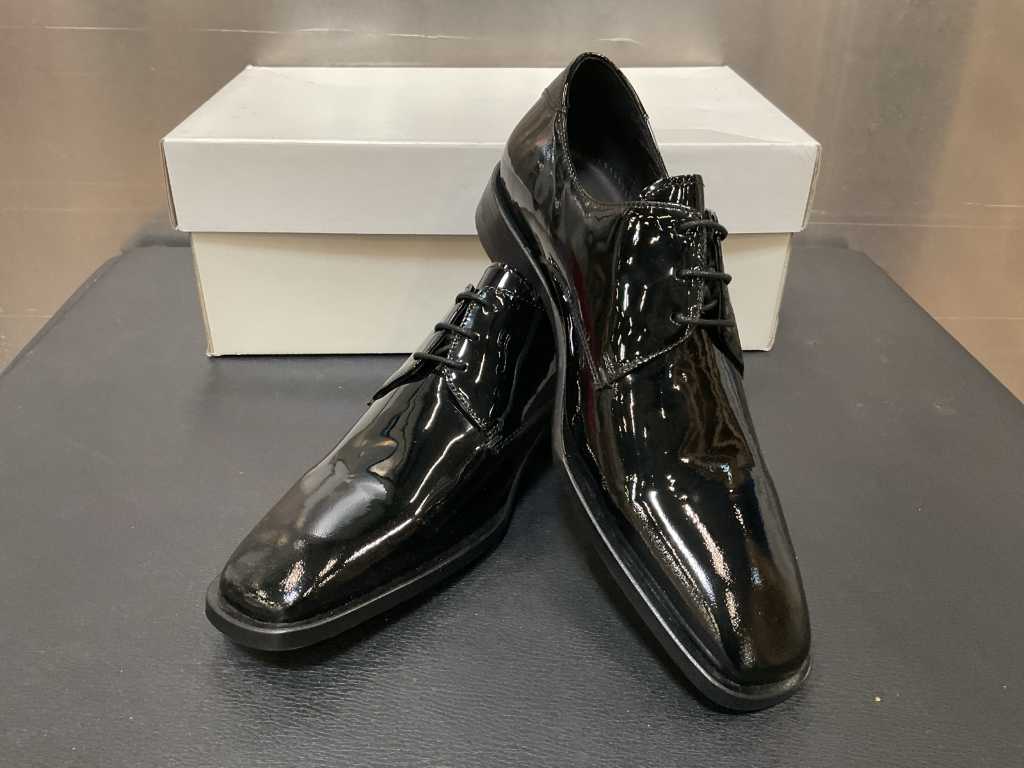 Alessandro Di Roma - AL001 - Pereche de pantofi din piele patentata (marimea 39)