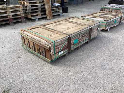 Lat Hardhout 40x60x950mm (340x)
