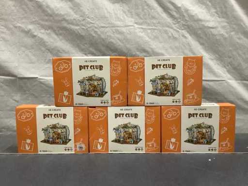 Miniatur-Bausatz L Pet Shop DIY-Modellbau (5x)