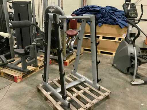 Gym80 8 pair barbell rack Power station