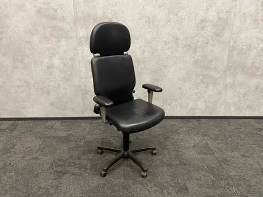 Haworth Comforto 77 - directie bureaustoel - leder met hoofdsteun