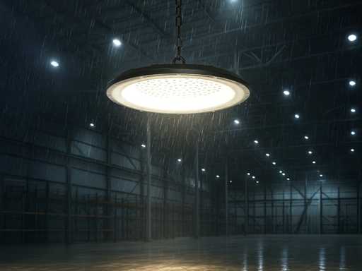 150W 3000K LED UFO Highbay impermeabile con obiettivo (8x)