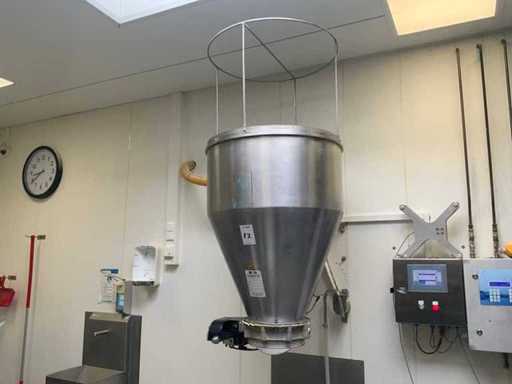 Trémie de pesée en acier inoxydable