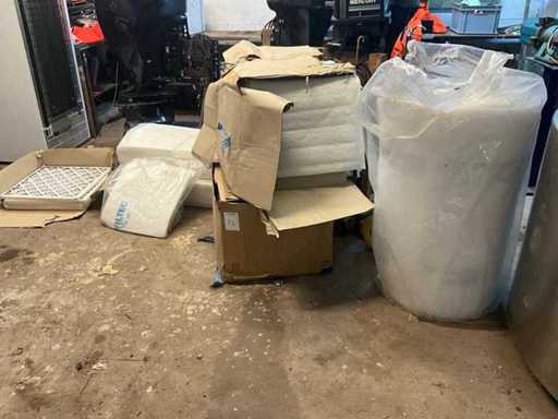 Partij diverse filters materiaal