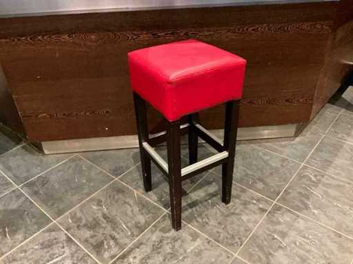 Faux leather bar stools (25x)