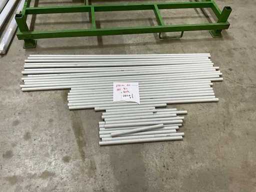 Lotto misto, tubo di installazione, 13 × 1,70 m + 8 × 1,15 m + avanzi