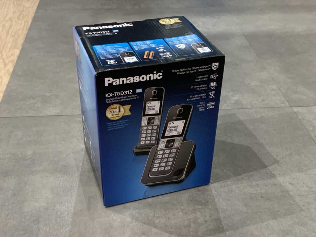 Panasonic KX-TGD312 Téléphone résidentiel