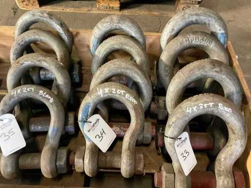 Crosby Lifting Sharp, Redpin (4x)