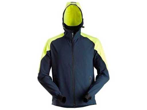 Snickers - 8025 - hoodie neon met rits maat XS (3x)