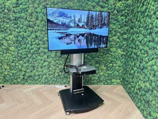Samsung – monitor 55" z mobilnym statywem