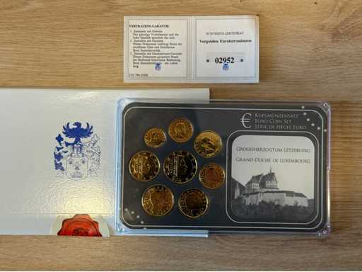 Euro Coinset Gold Plated Portugal