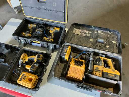 DeWalt Accugereedschap (4x)