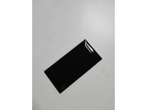 Ales King Metro 7.5x15cm - Zwart -  43,5m²