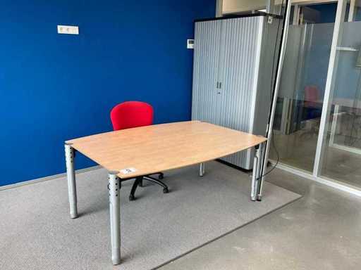 Gispen, Interstuhl Air Desk, sedia da ufficio e schedario