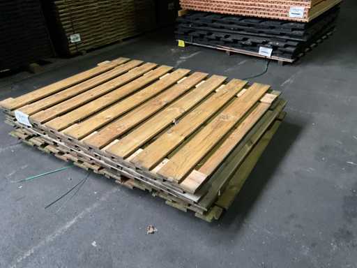 Charge imprägnierter Kieferngartensiege 180x90 cm 