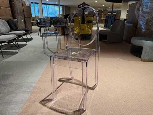 Karel - Eetkamerstoel (4x) - transparant