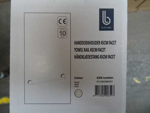 Blue Label – Handtuchhalter 45 cm (2x)