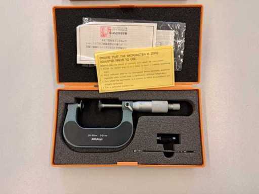 Mitutoyo - GMA-50 - Bügelmessschraube mit Tellermessflächen 25–50 mm