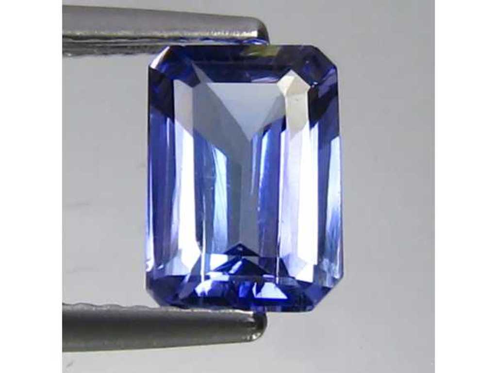 Tanzanite naturelle (bleu violet) 1,51 carat