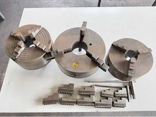   3 pcs 3-jaw chuck