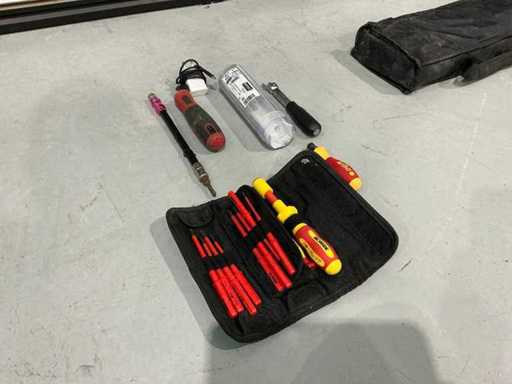 Różne precyzyjne narzędzia (4x)