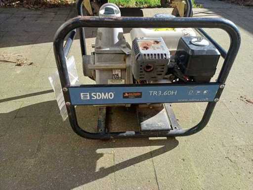 Pompe à eau sale avec moteur Honda