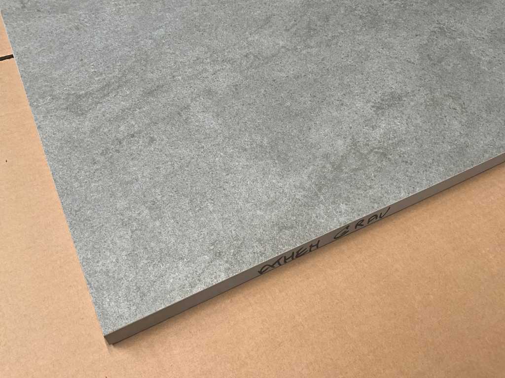 43,2m² Boizenburg Athen grau 60x60x2cm
