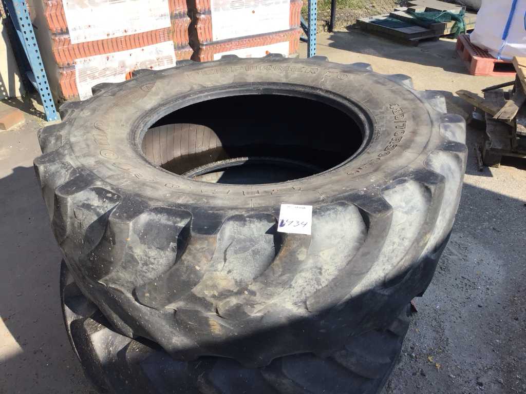 Firestone Performer Tire, Wheel & Rim (2x)