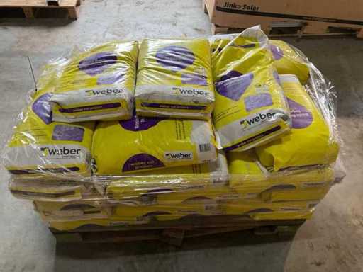 Zak à 25kg Weber Tegellijm (32x)