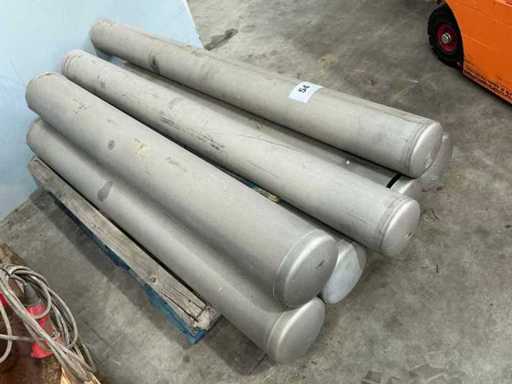 Stâlp de coliziune metalic (7x)