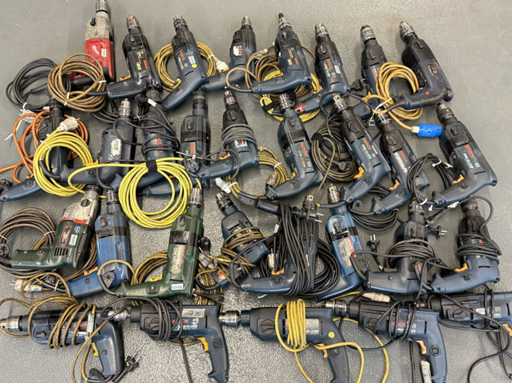   30 perceuses manuelles