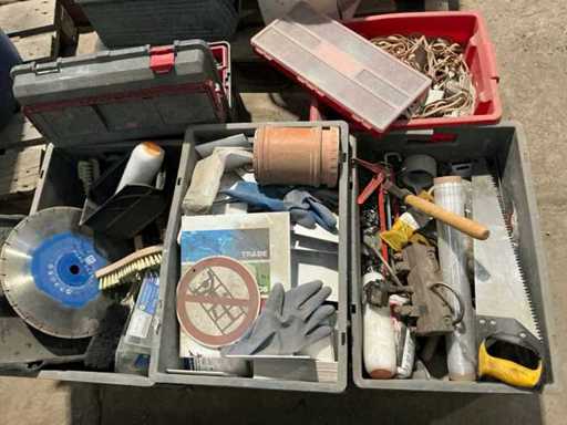 Unelte manuale în loturi